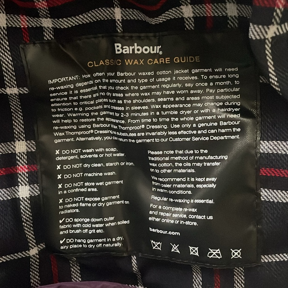 NWT BARBOUR X FLOWER MOUNTAIN Jacket in Dark grey - Picture 14 of 14